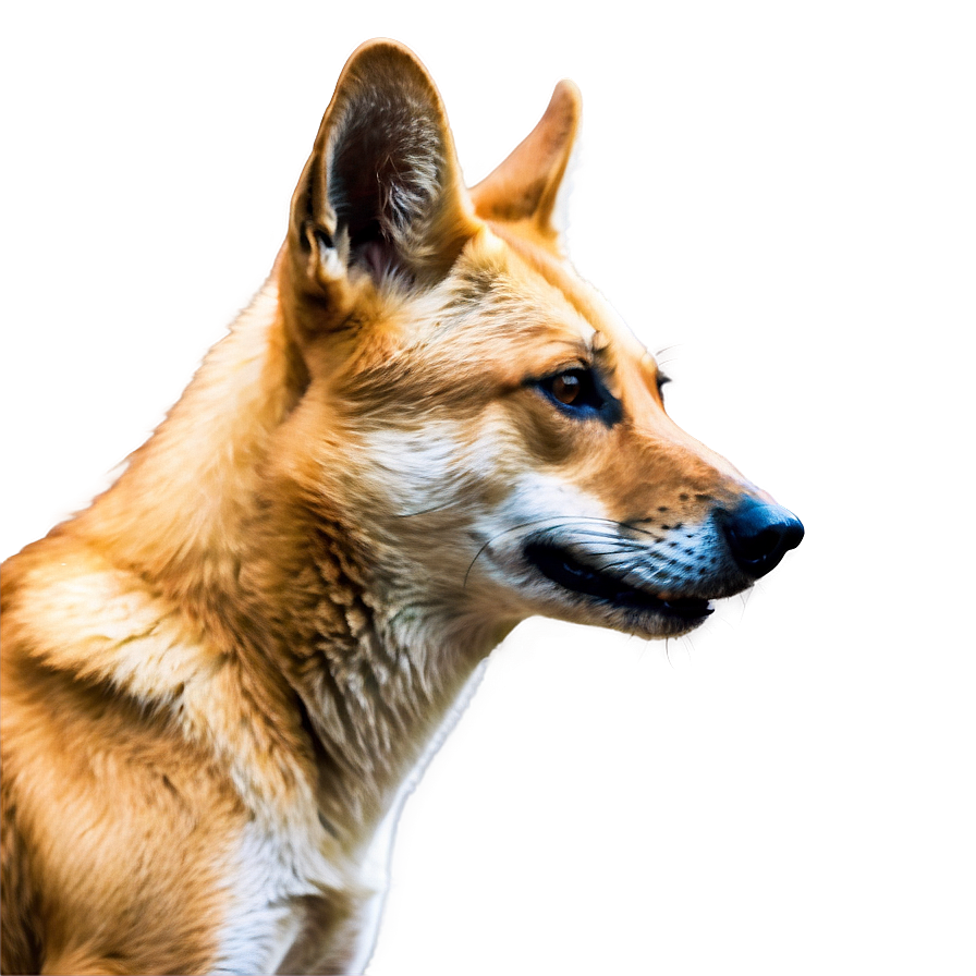 Wild Dingo Pose Png 21