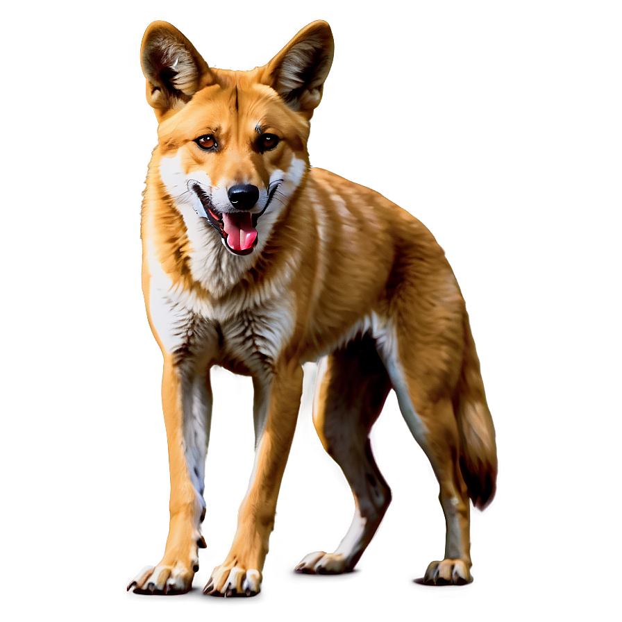 Wild Dingo Pose Png Gac