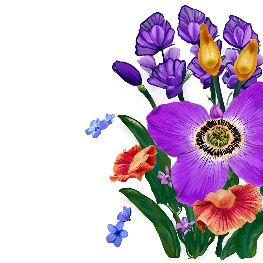 Wild Flores Splendor Png 94