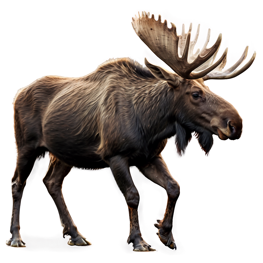 Wild Moose In Nature Png 9