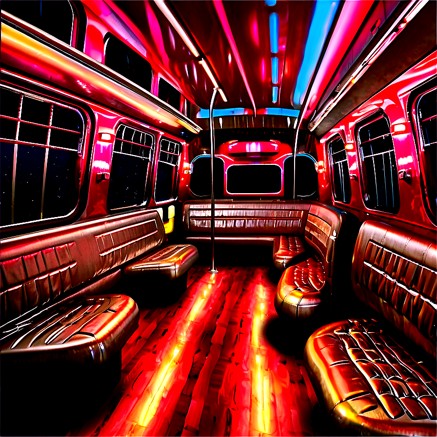 Wild Party Bus Night Png 06272024