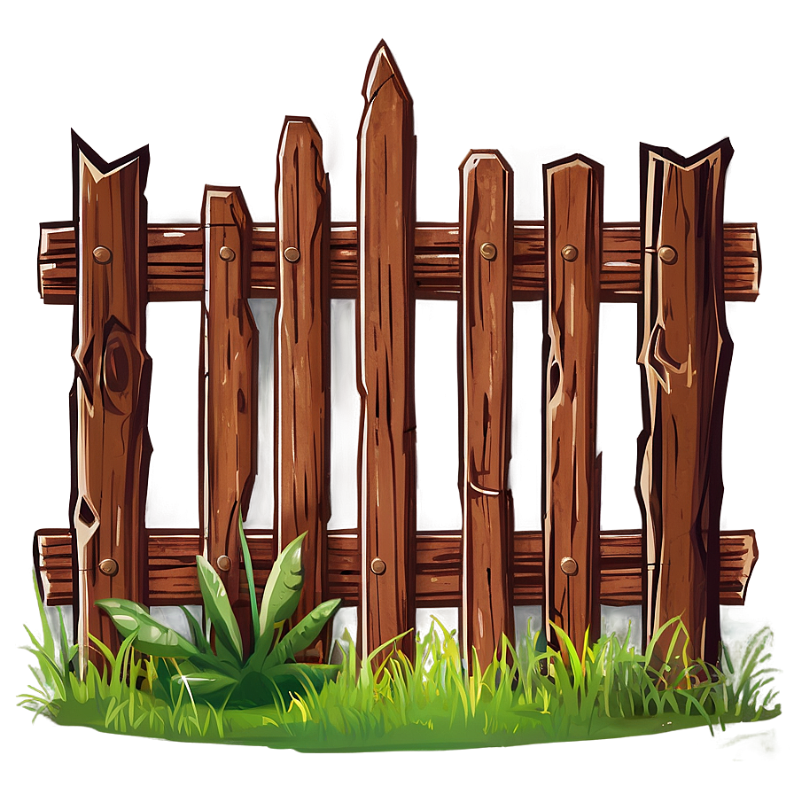 Wild West Wooden Fence Png 91