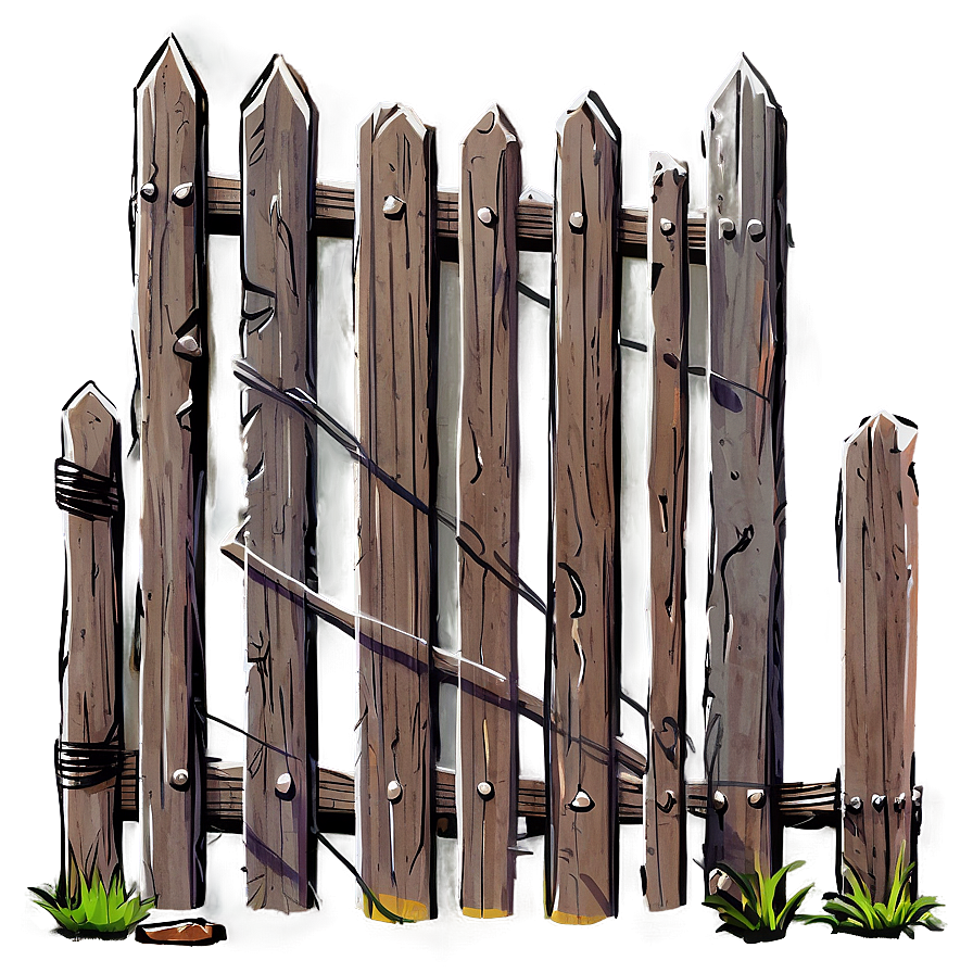 Wild West Wooden Fence Png Hgk