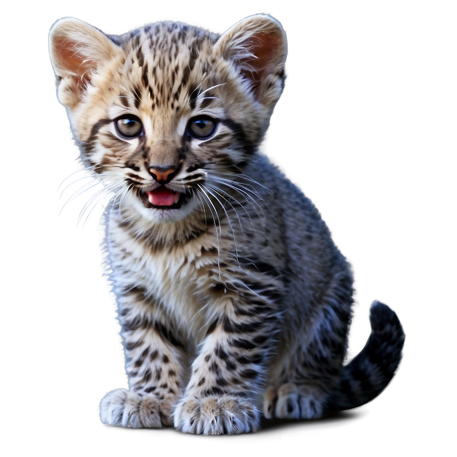 Wildcat Cub Cute Png Jsy