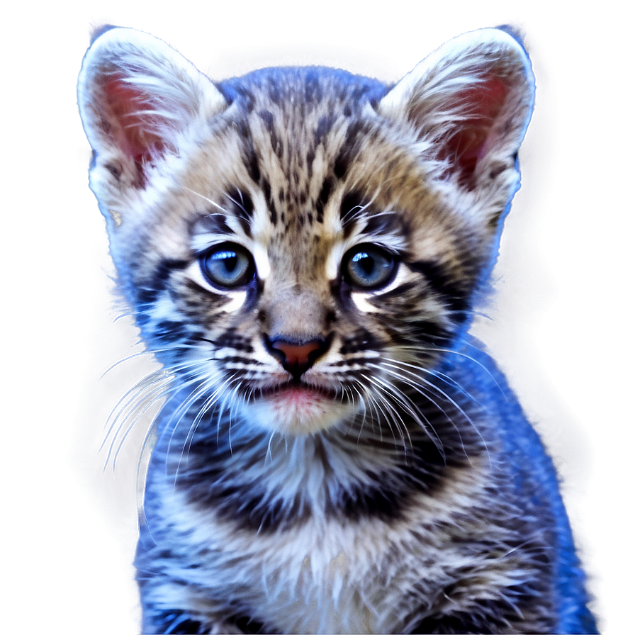 Wildcat Cub Cute Png Tll