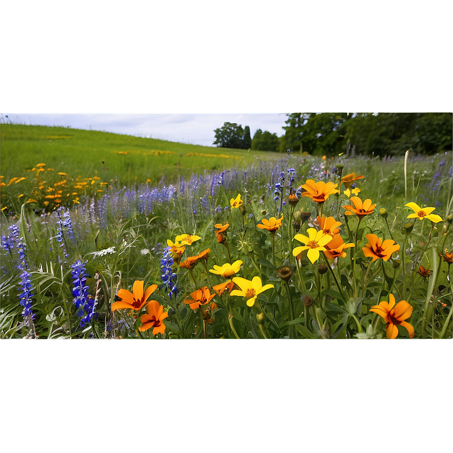 Wildflower Bed Png 27