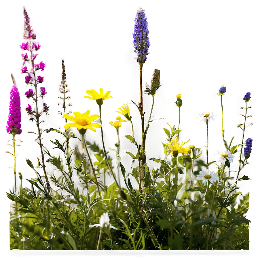 Wildflower Meadow Photo Png Ylx