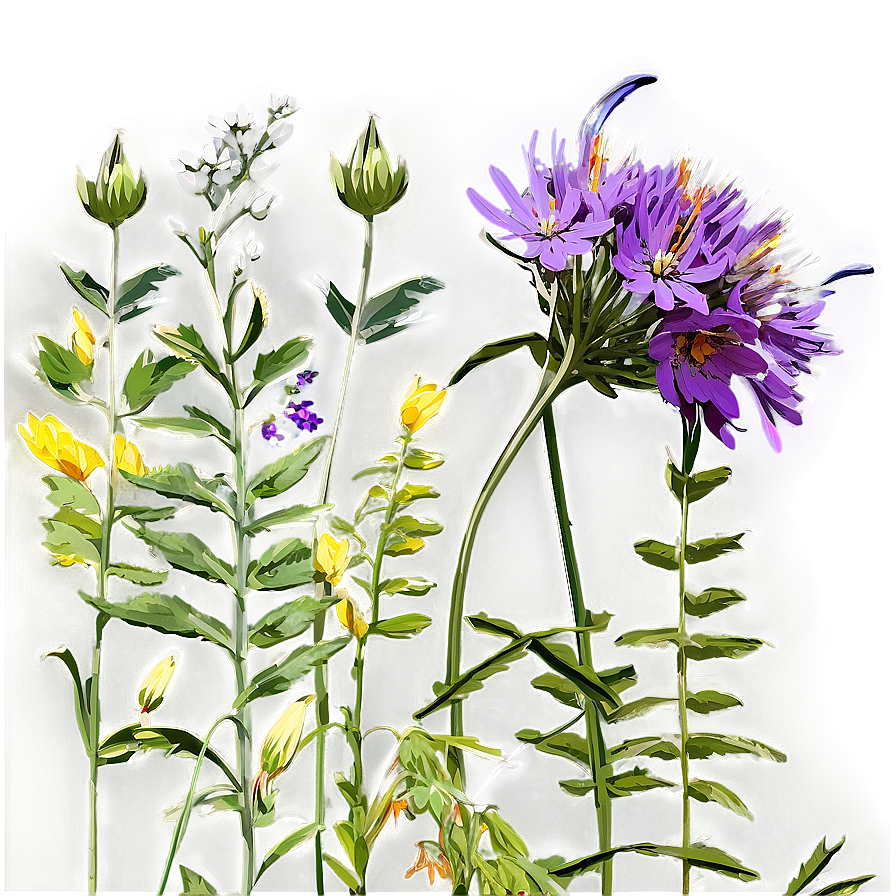 Wildflowers In The Wind Png 06202024