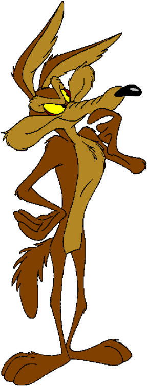 Wile E Coyote Cartoon Character