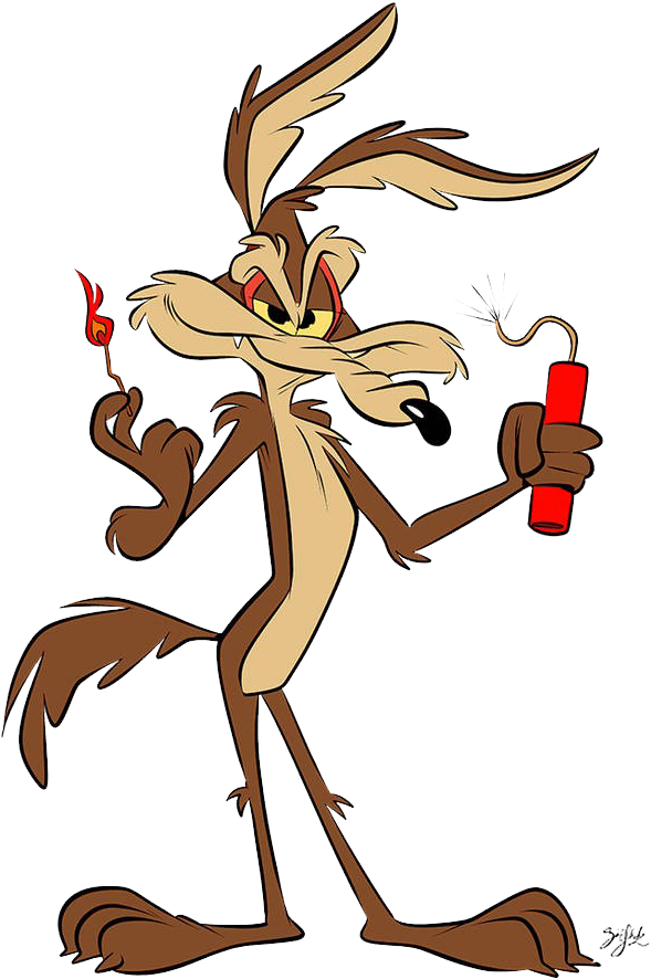 Wile E Coyote Dynamite Scheme