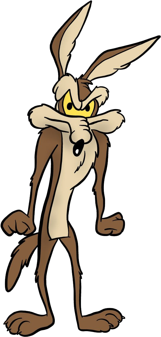 Wile E Coyote Standing