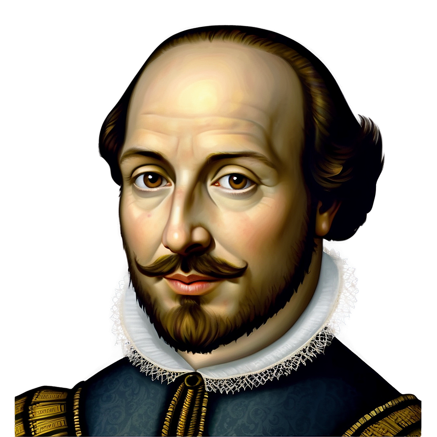 William Shakespeare Illustration Png Fig