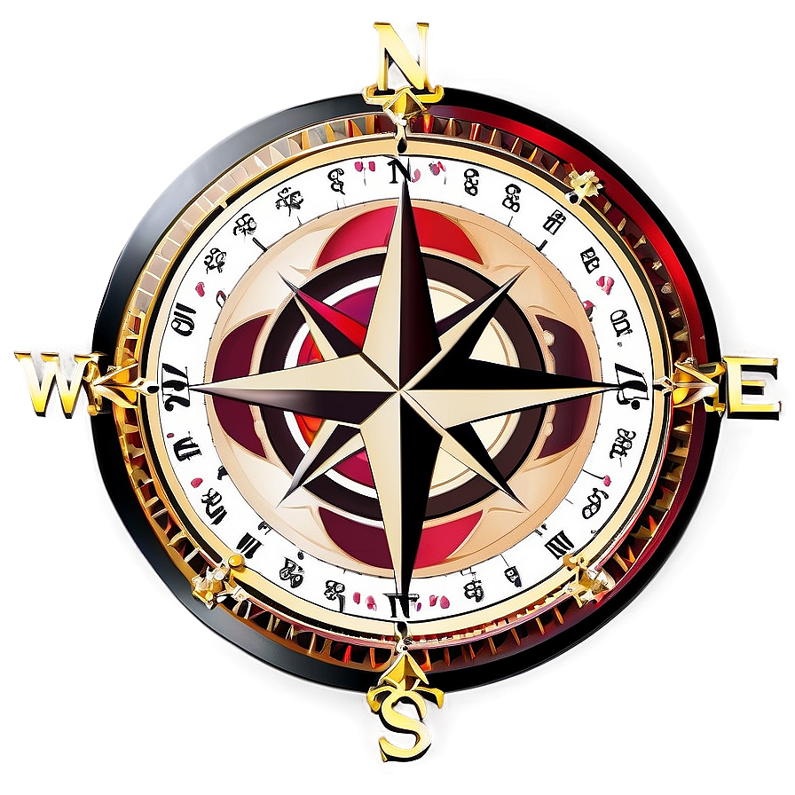 Wind Rose Compass Png 12