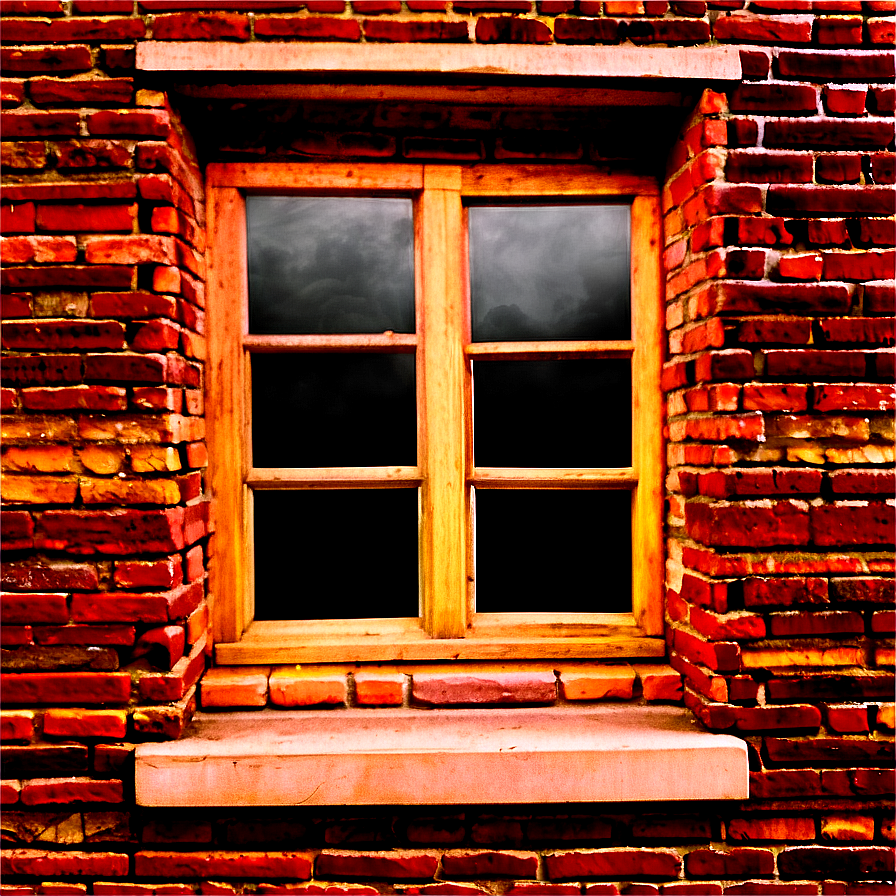 Window In Brick Wall Png 05042024