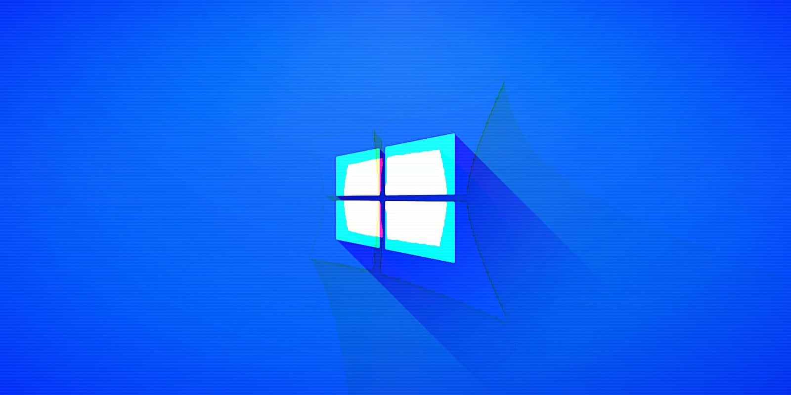 Windows Logo Blue Background