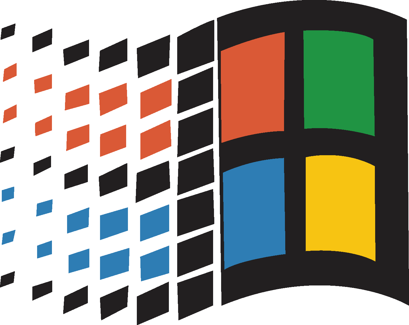 Windows Logo Pixel Art