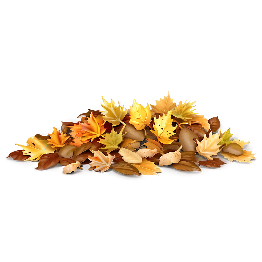 Windy Leaf Pile Png Tnj55