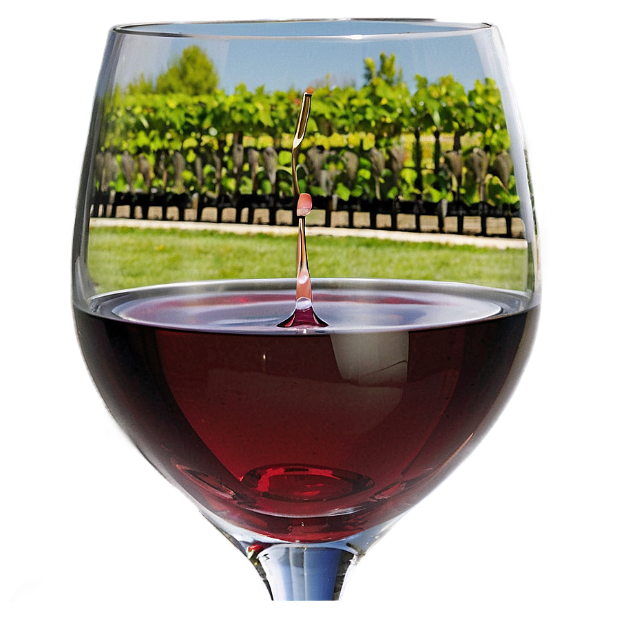 Wine Glass In Garden Png Bfn79