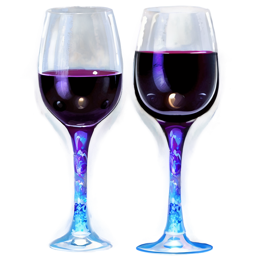 Wine Glass In Moonlight Png Idl67