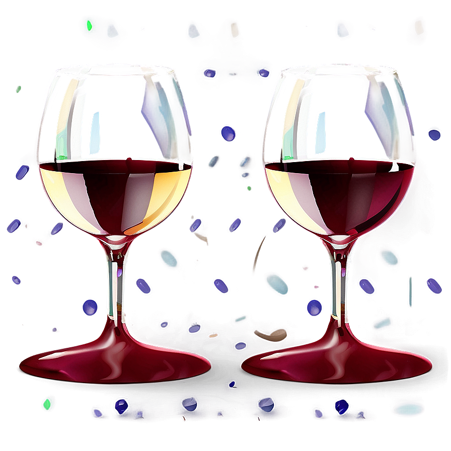 Wine Glass On Table Png Vou