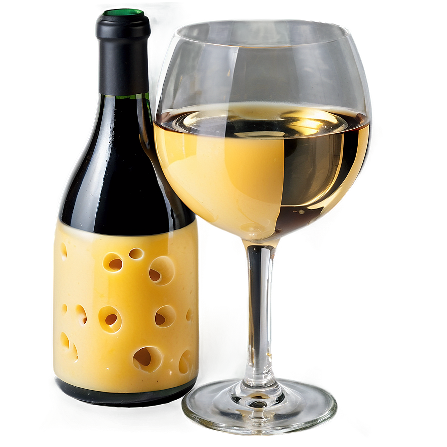 Wine Glass With Cheese Png Dxx5