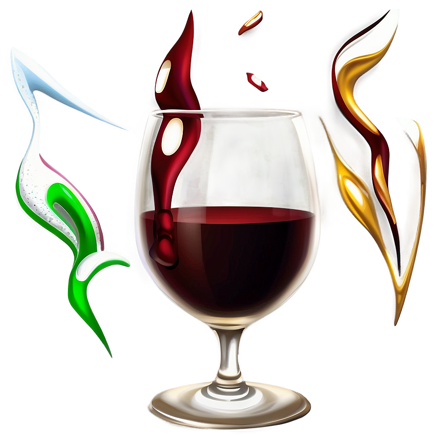 Wine Glass With Chocolate Png 84