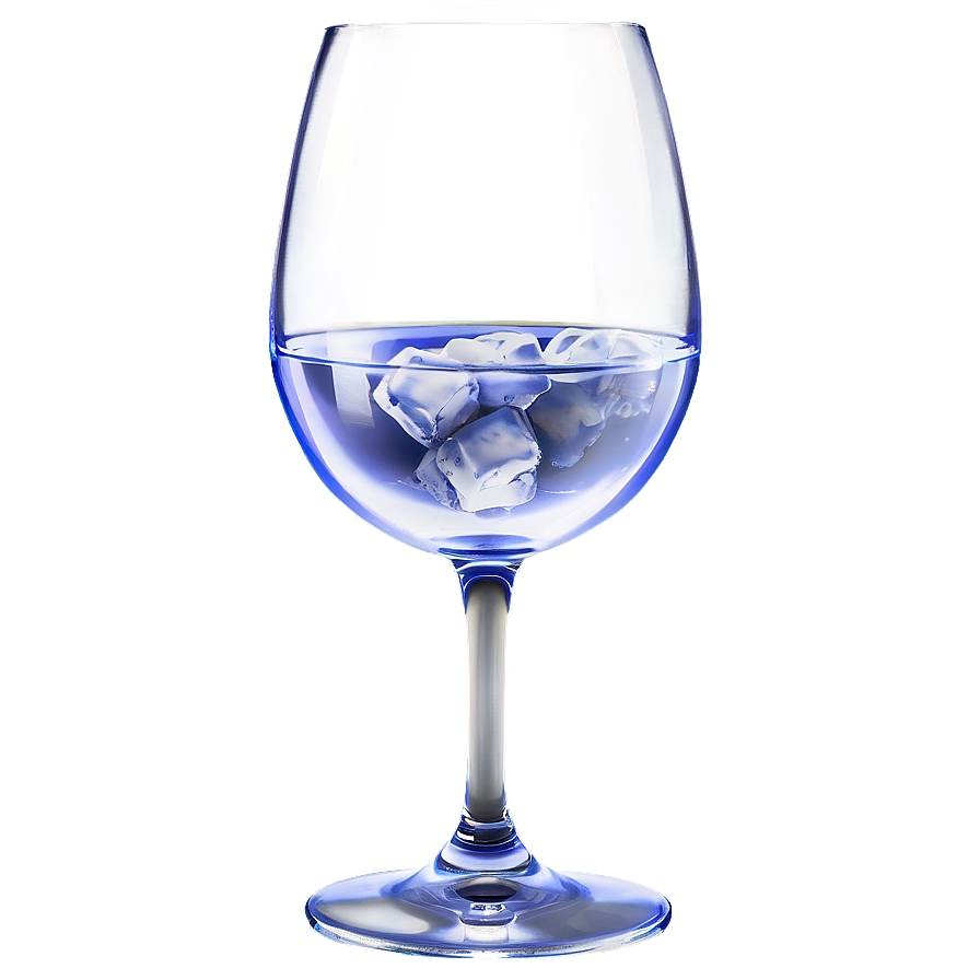 Wine Glass With Ice Png 17