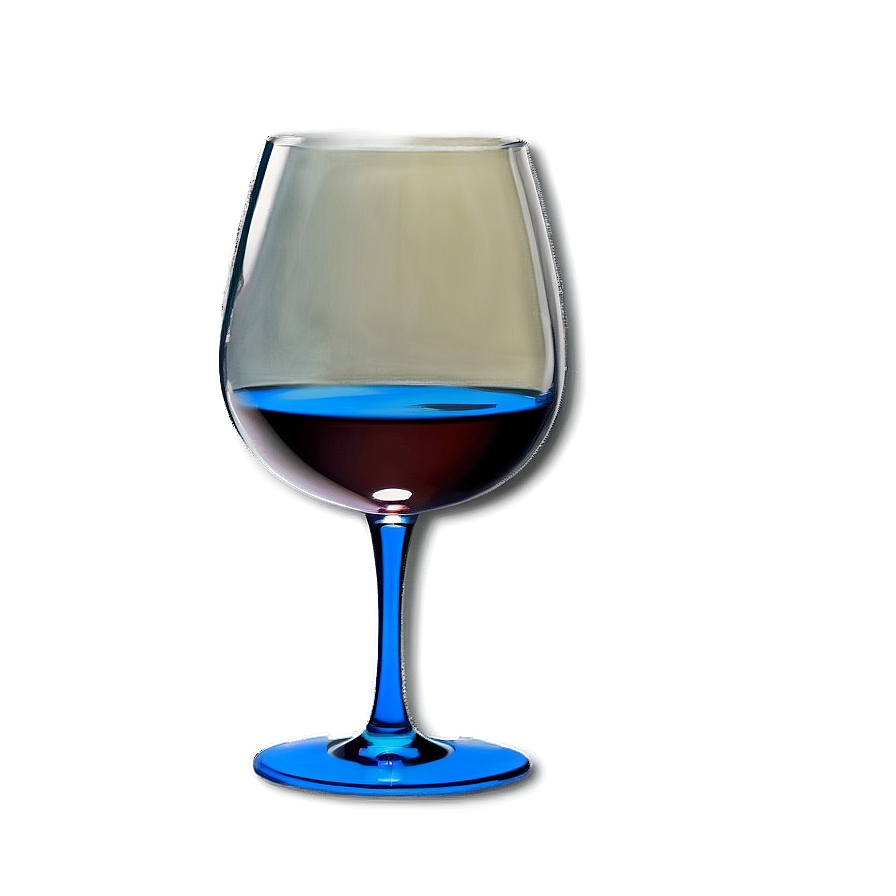 Wine Glasses With Colored Base Png 06212024