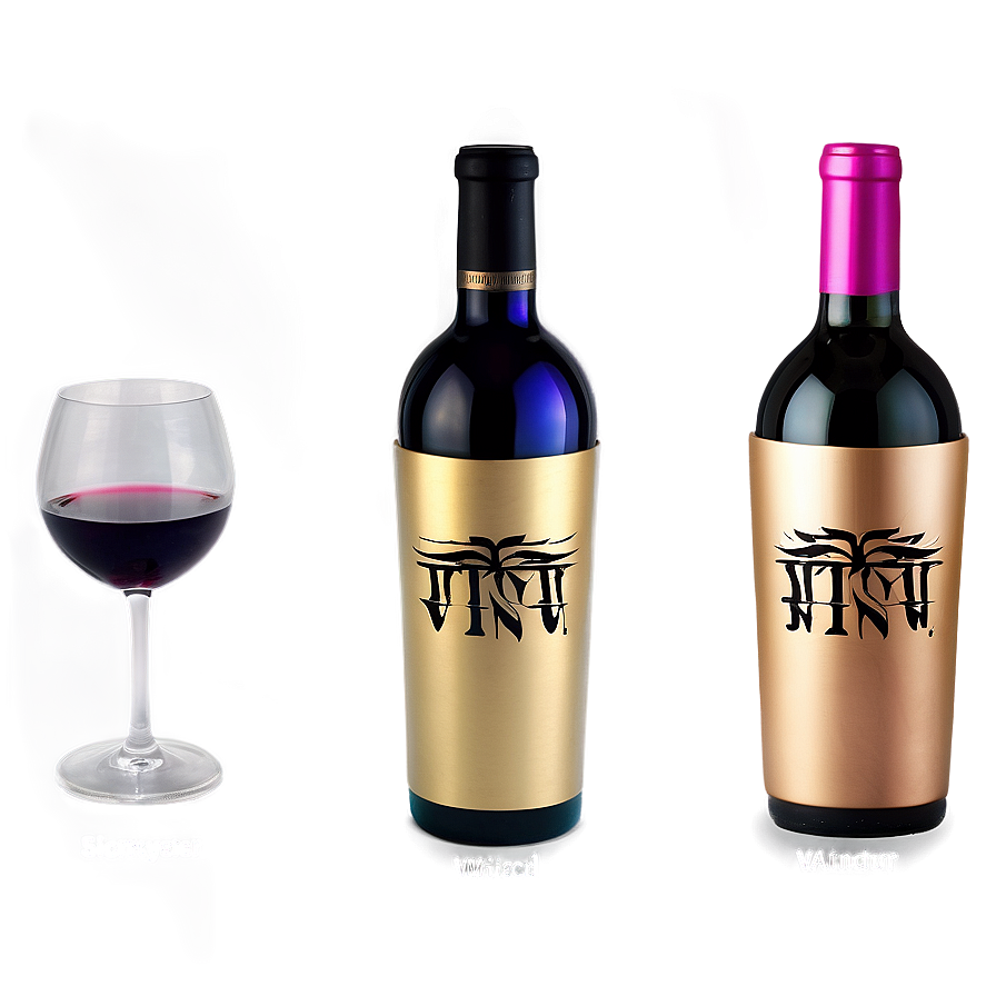 Wine Tumbler Set Png Axh