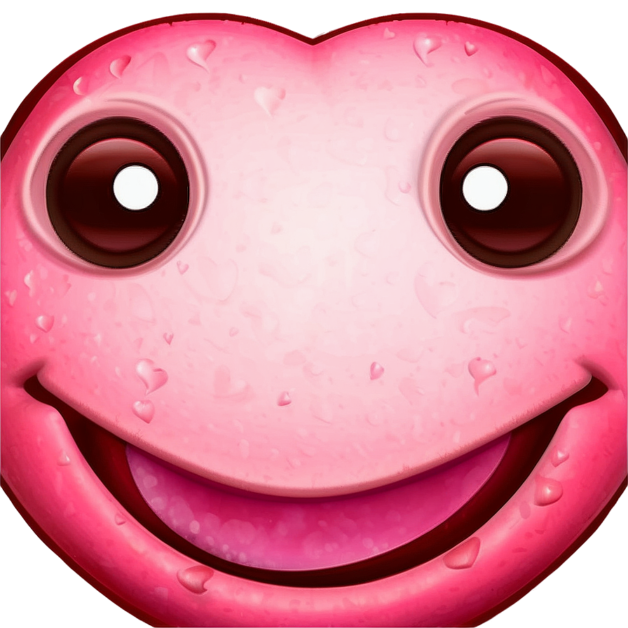 Winking Pink Heart Emoji Png Rsk93