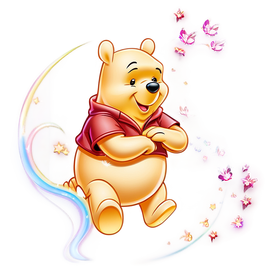 Winnie The Pooh And Honey Png Upb42