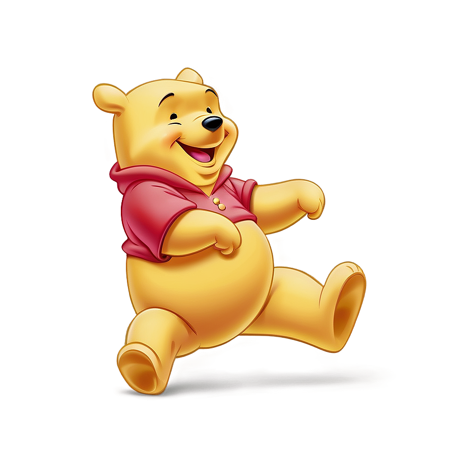 Winnie The Pooh Laughing Png 05062024