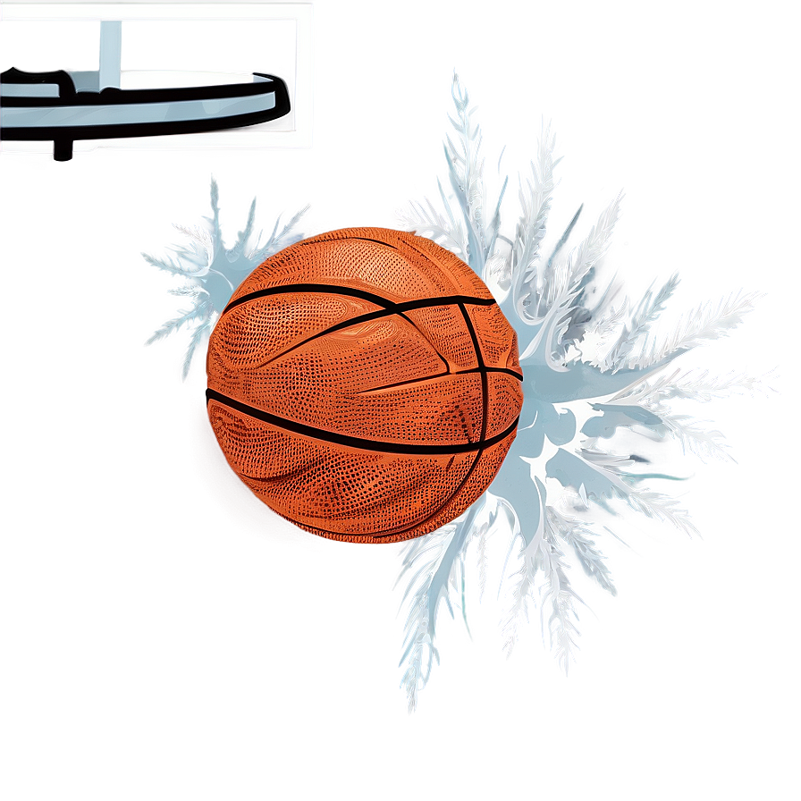 Winter Basketball Scene Png Ebp77