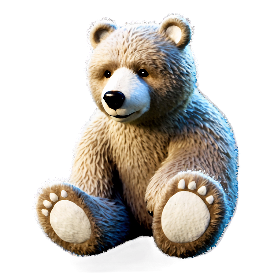 Winter Bear Png 6