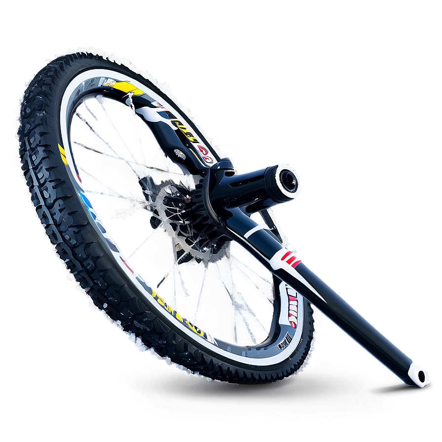 Winter Bike Wheel Png 06282024