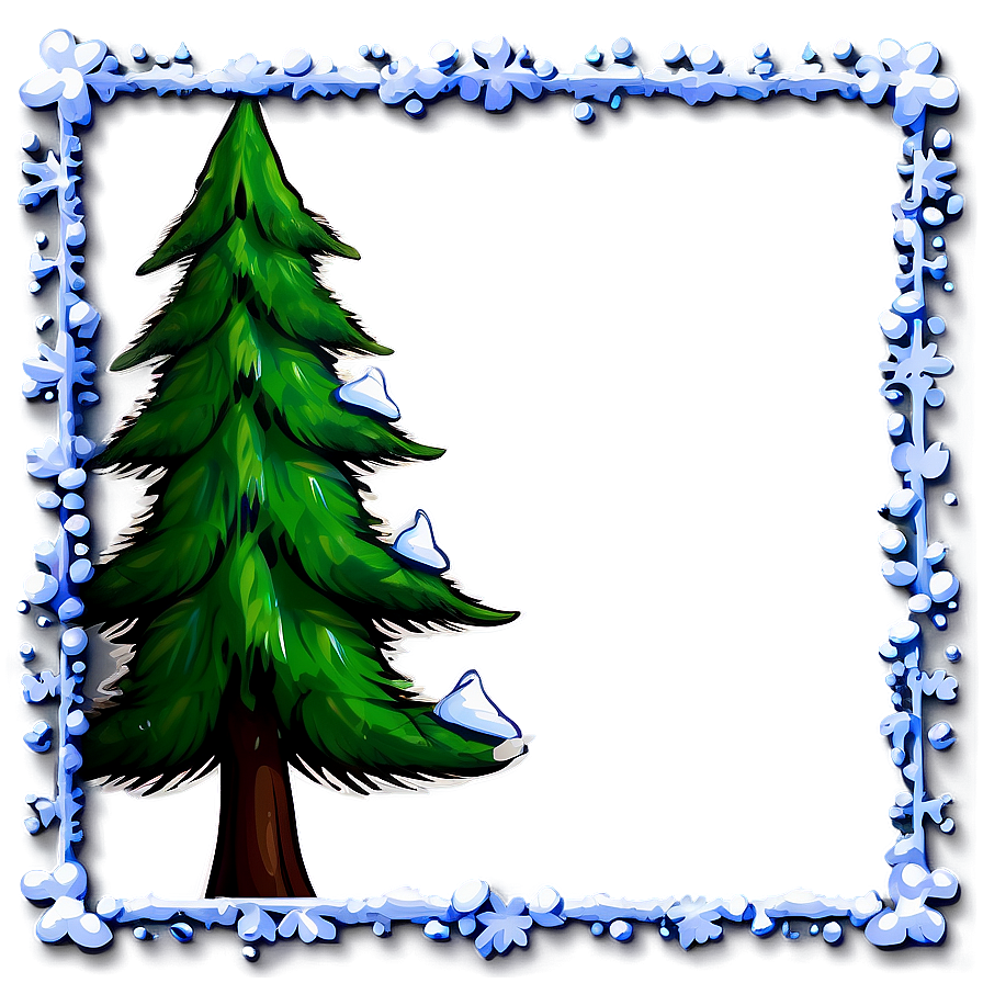 Winter Cute Frame Png 70