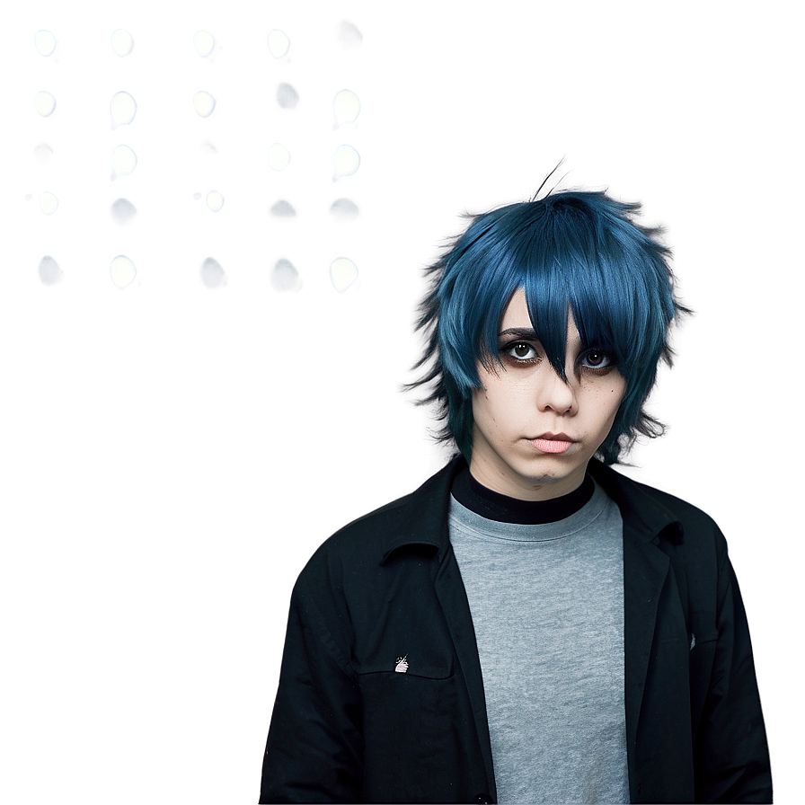 Winter Emo Hairstyle Png 05252024