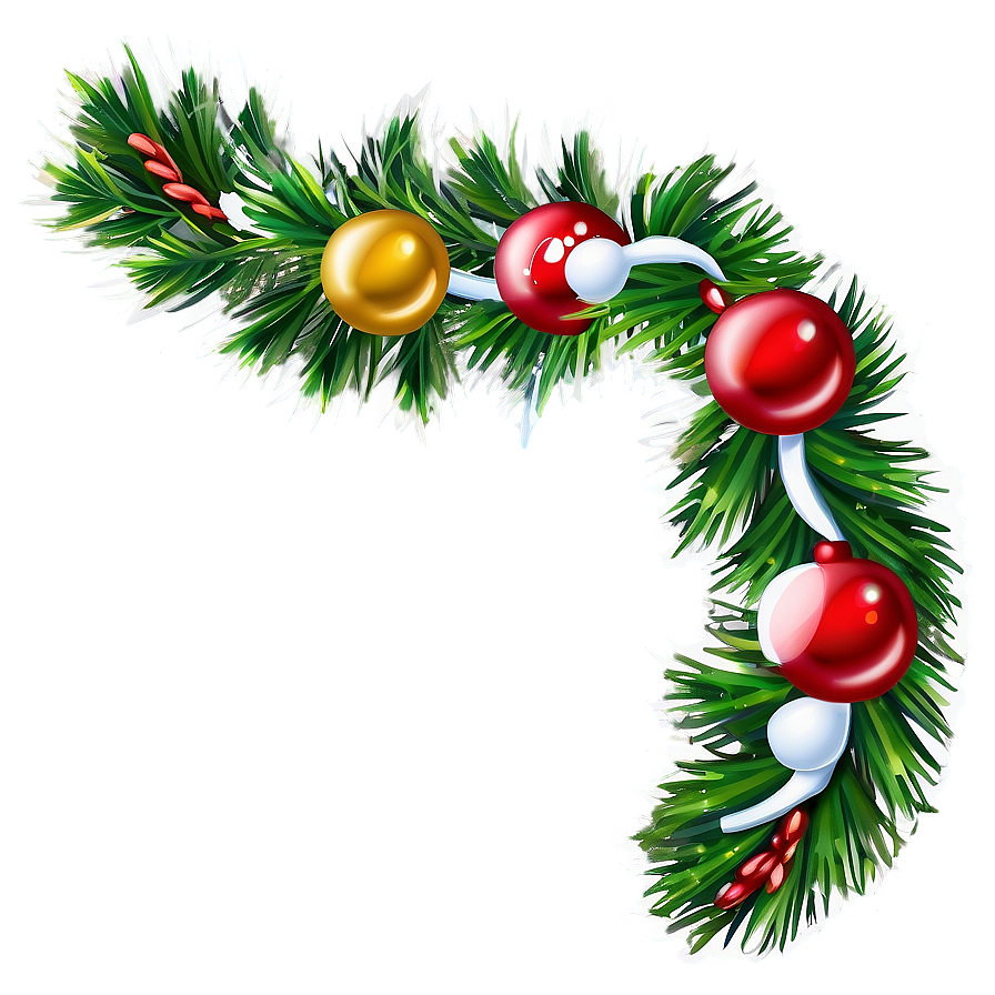 Winter Garland Png Bka