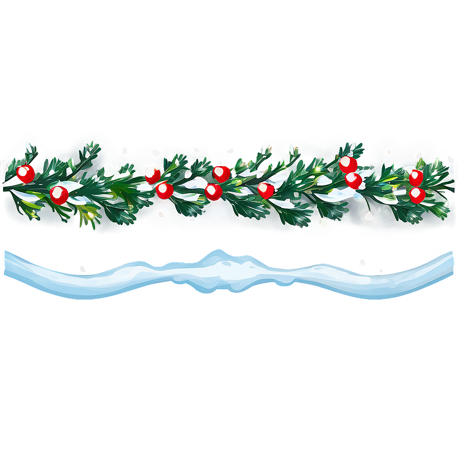 Winter Holiday Border Png 54