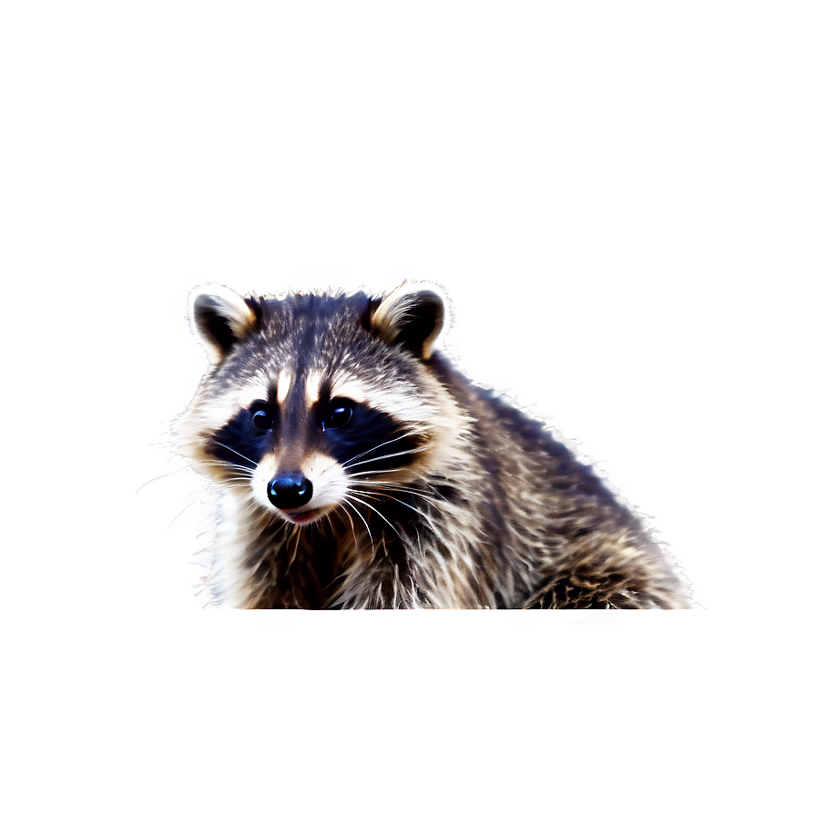 Winter Raccoon Png Wlk49