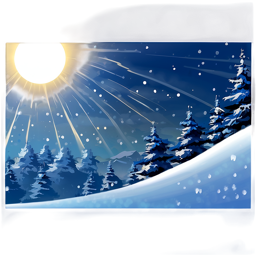 Winter Sky Png 45