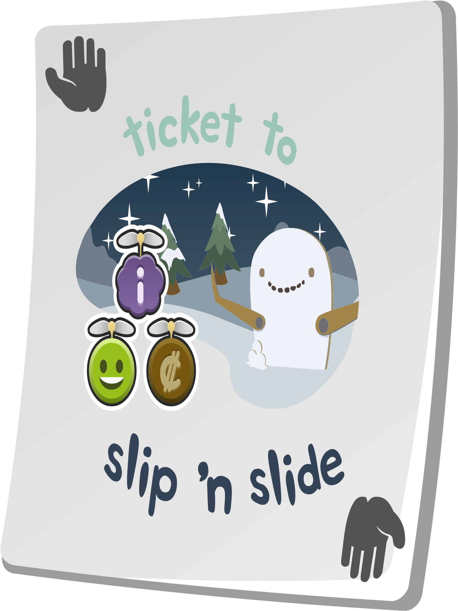Winter Slipn Slide Event Ticket
