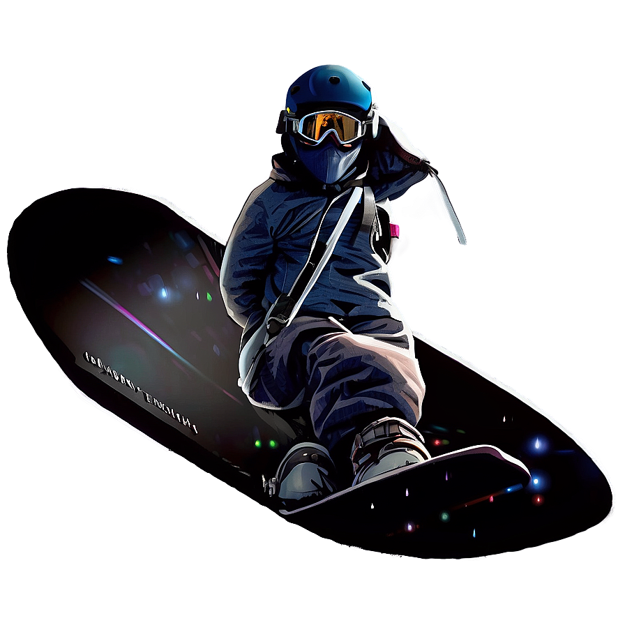 Winter Snowboard Png Koe