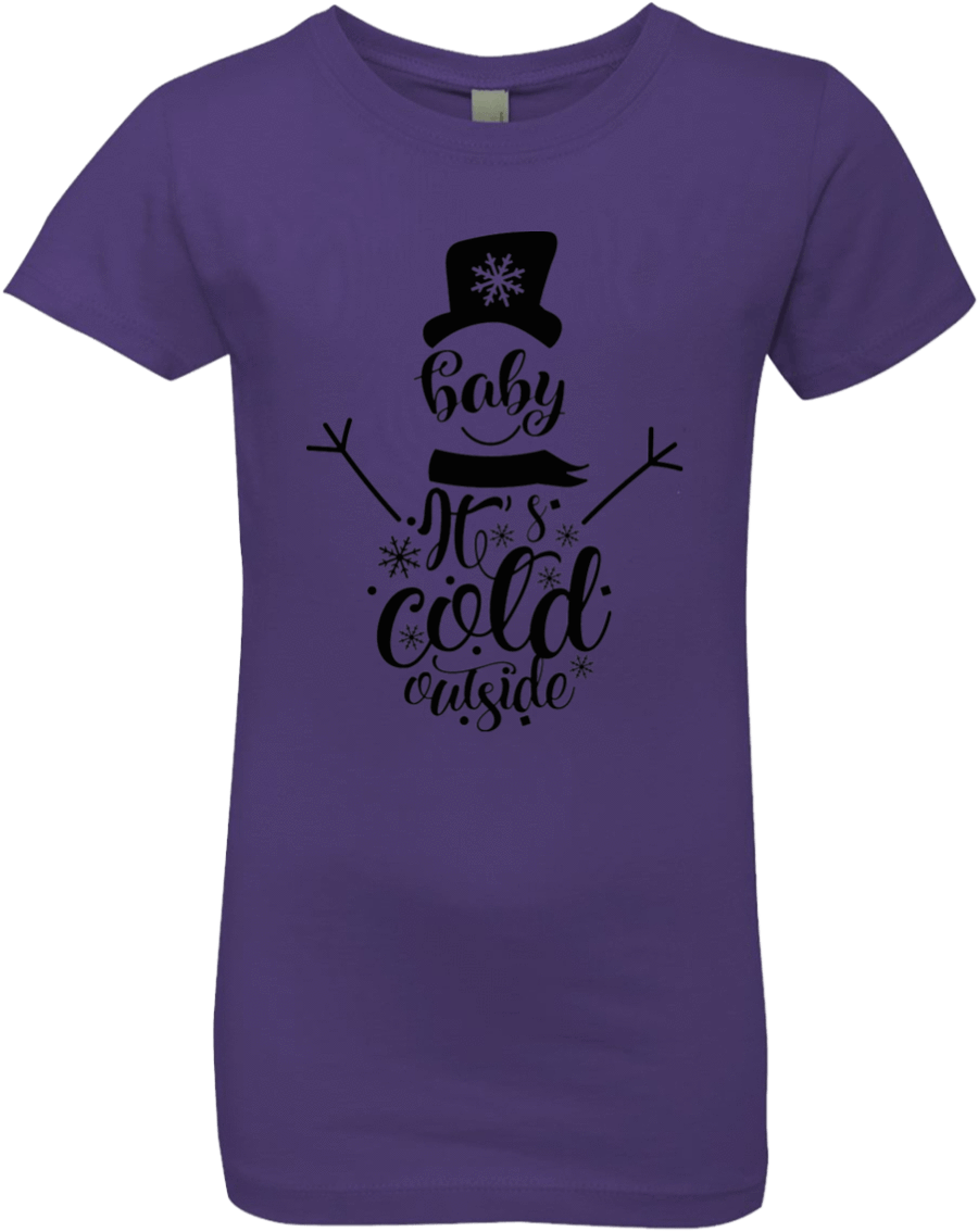 Winter Themed T Shirt Design