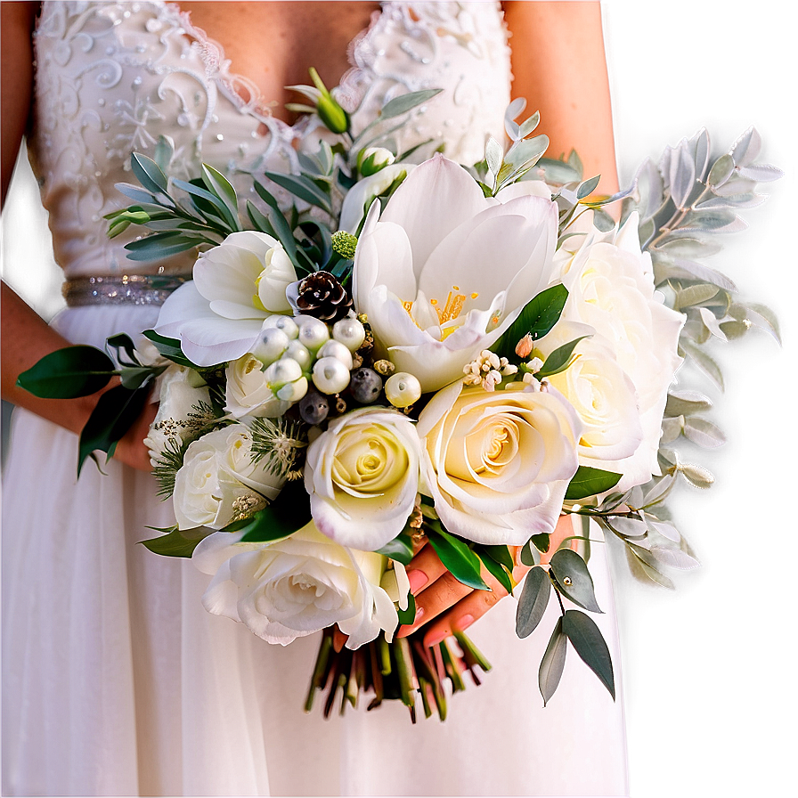 Winter Wedding Bouquets Png 69