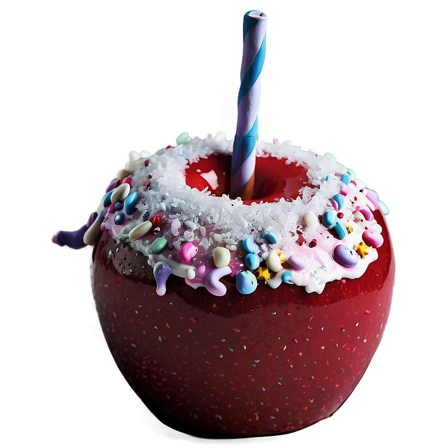 Winter Wonderland Candy Apple Png 06282024