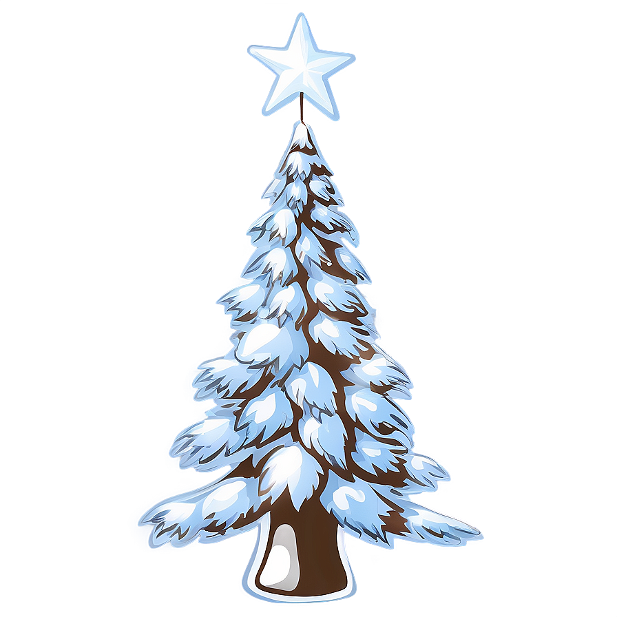 Winter Wonderland Christmas Tree Png Btu