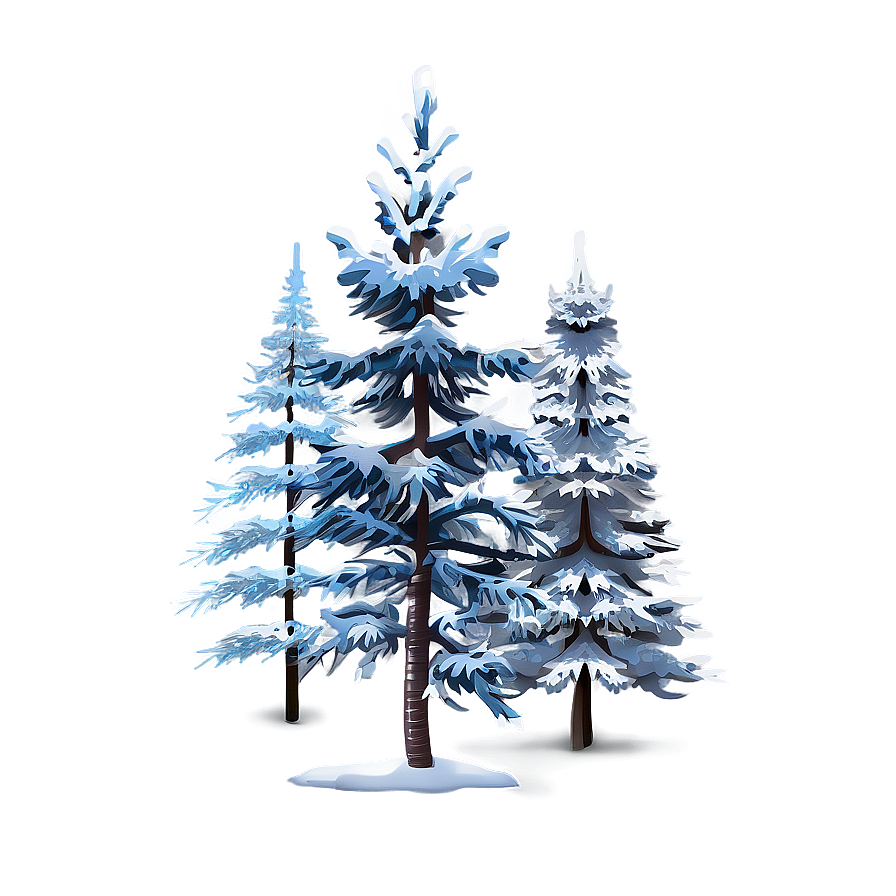 Winter Wonderland Trees Png 57