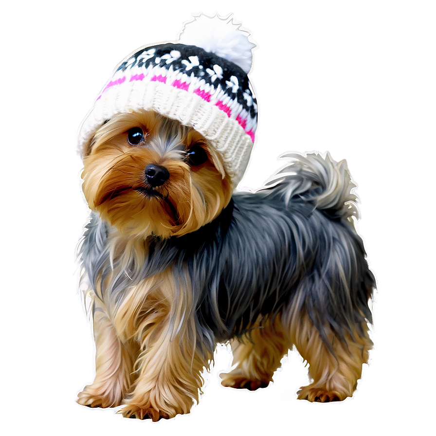 Winter Yorkie Png 06242024