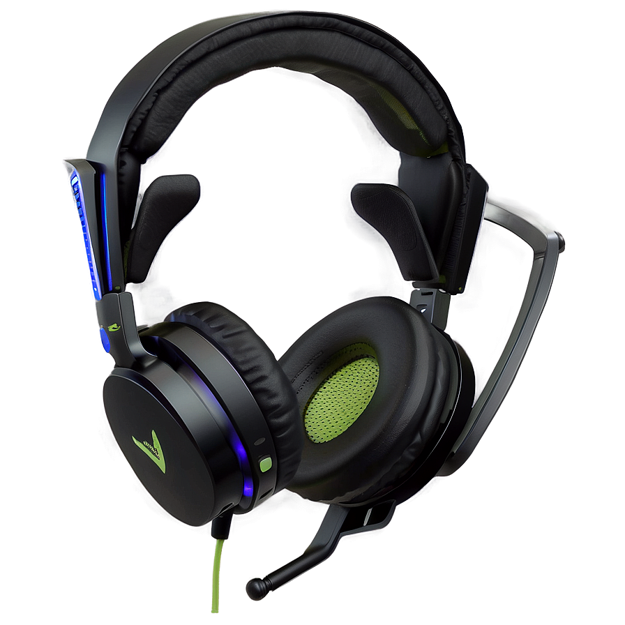 Wired Gamer Headphones Png 44